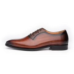 Luxury Mens Oxford Genuine Leather Shoes Business Office Men