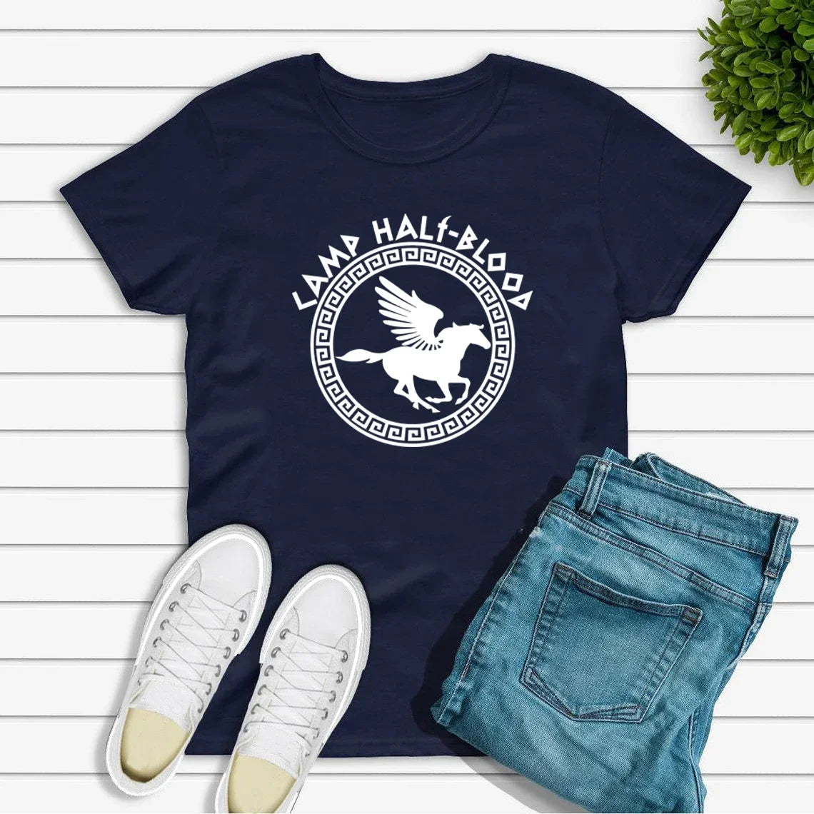 Camp Half Blood T Shirts Fall Training Camp Game Tshirt Halloween Magical Gift Percy Jackson Shirt Unisex T-shirts Harajuku Tees