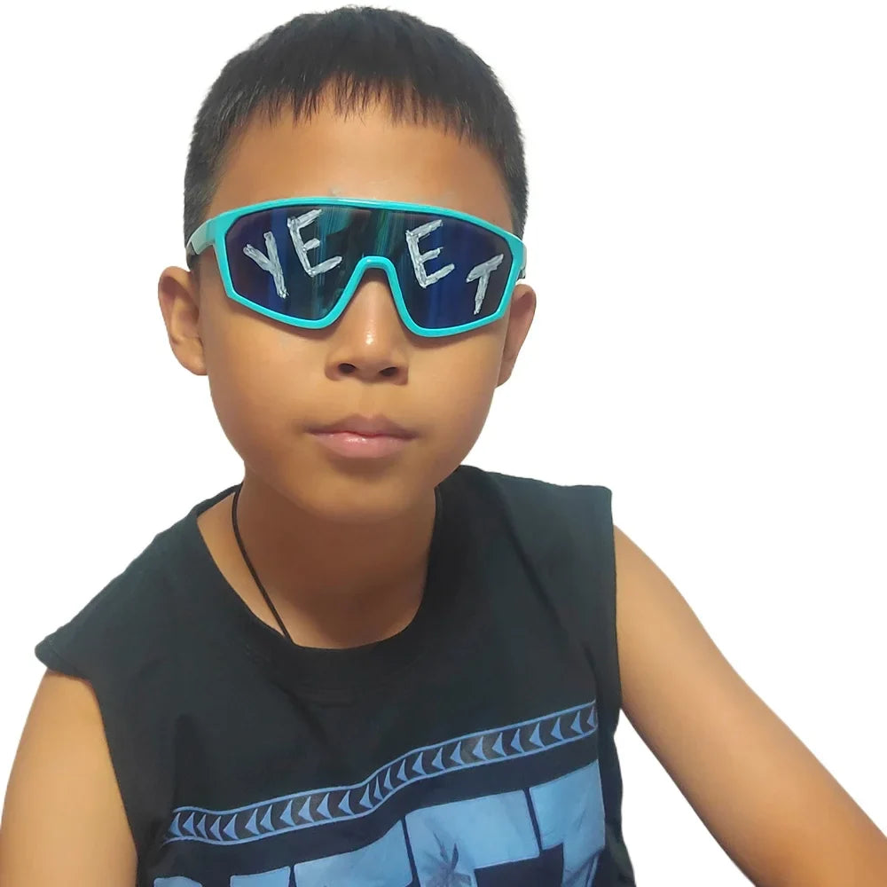 Jey Uso YEET Sunglasses Sports Shades MAIN EVENT Blue Glasses Bloodline USOS RARE colors  Motorcycle glasses