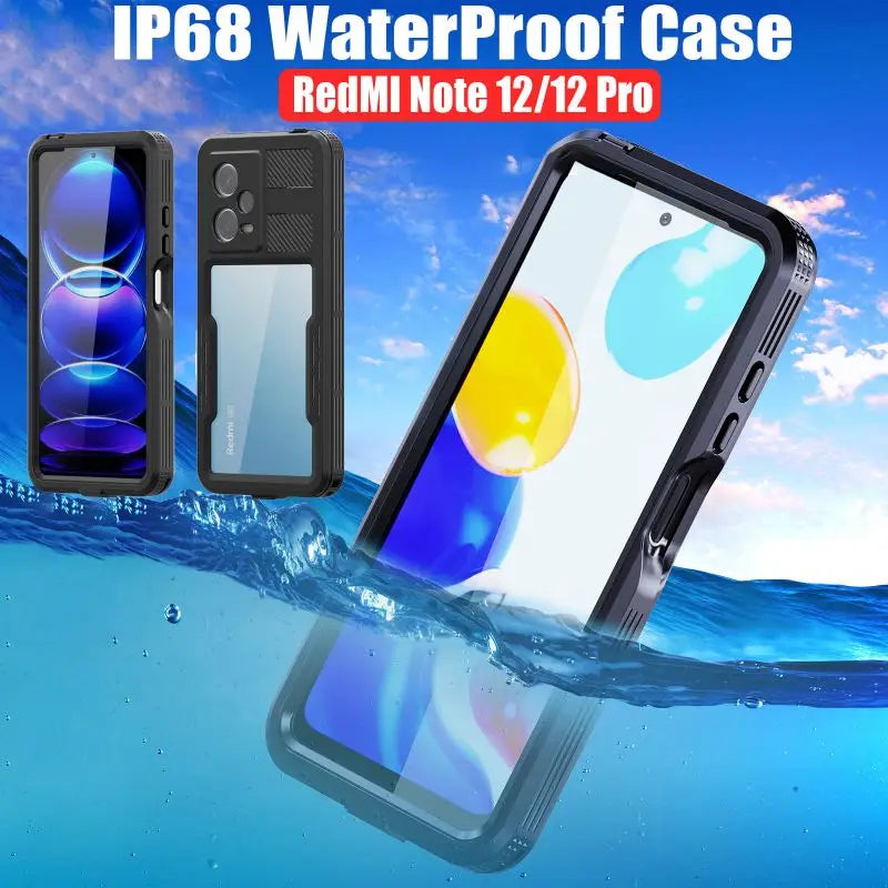 Bluetooth 30 Meter Deep Waterproof Case For iPhone 17 Air 16 15 14 13 12 Pro Max 11 Samsung Galaxy S25 S24 S23 S22 Ultra Note 20