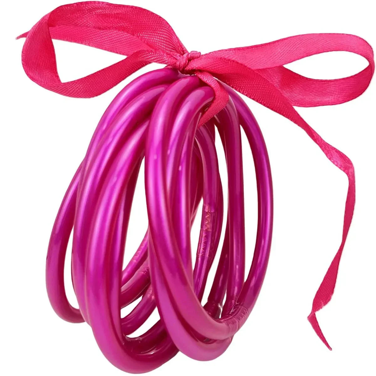 9Pcs/set Buddhist Jonc Bracelet Jewelry Lightweight Bowknot Glitter Jelly Silicone Bangle Bracelet for Women Buddha Girls