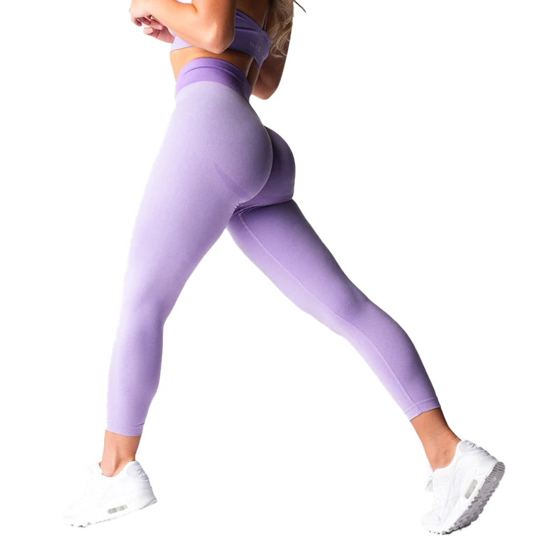 Knockout Seamless Leggings Spandex tights Women Soft Workout Tights Fitness