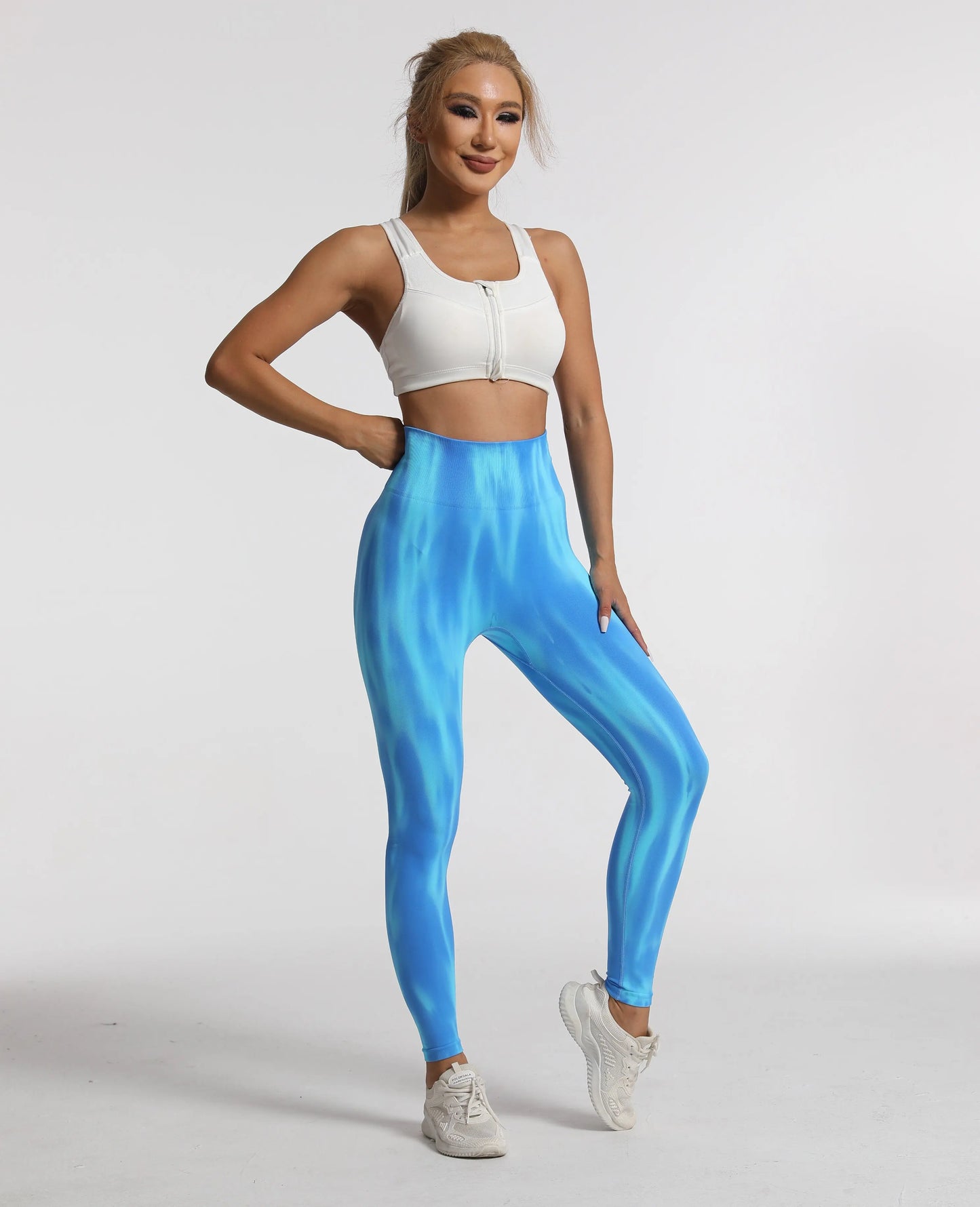 Gym Leggings Seamless Women Push Up Stretch Pants Scrunch Sports
