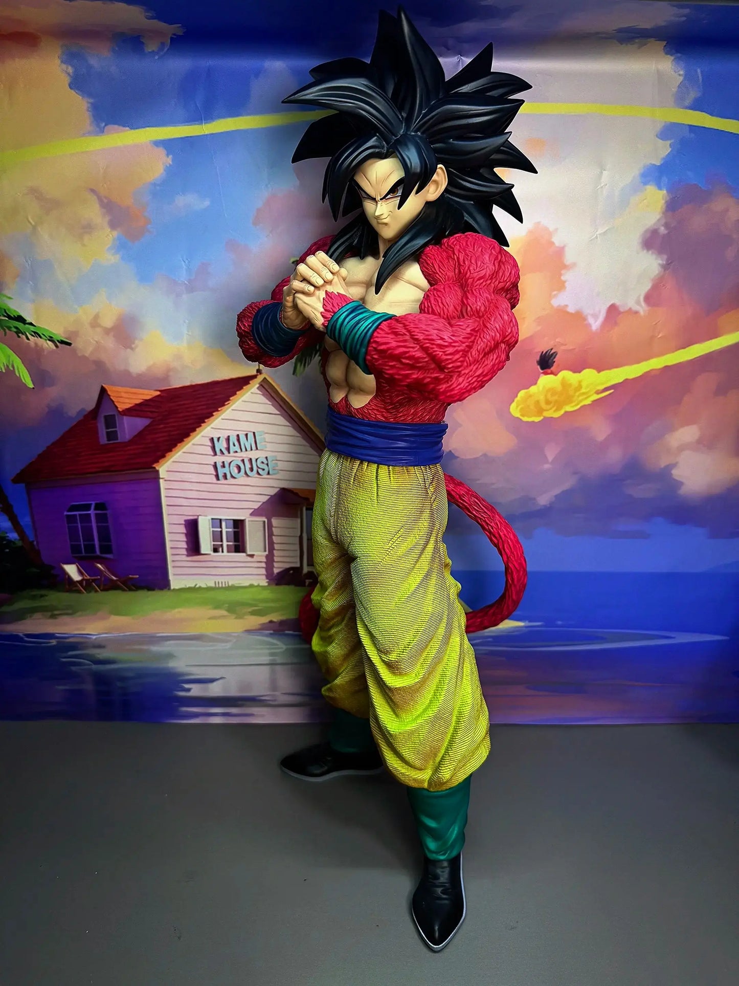 JT Studio Dragon Ball Super Saiyan 4 Goku 2% Version 50cm 1/4 Scale Statue - Limited Edition Collectible Model JT-083 Gift Toy