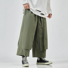 Cargo Pants Men Hip Hop Streetwear Jogger Pants Male Trousers Patchwork