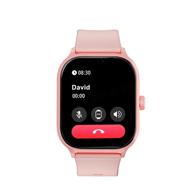 Smart watch, wireless calling/dial, multi-Sport mode, calling reminder and rejection, SMS reminder, for iPhone/Android