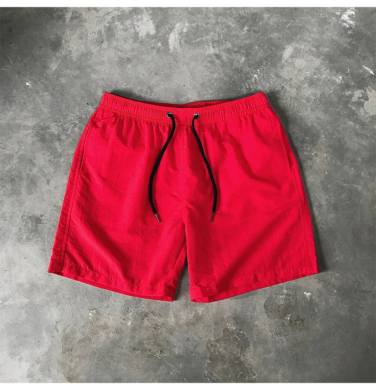 2026 Summer Men's Swimwear Swim Shorts Trunks Beach Board Shorts Swimming Pants Mens Running Sports Surffing Shorts Male M-5XL