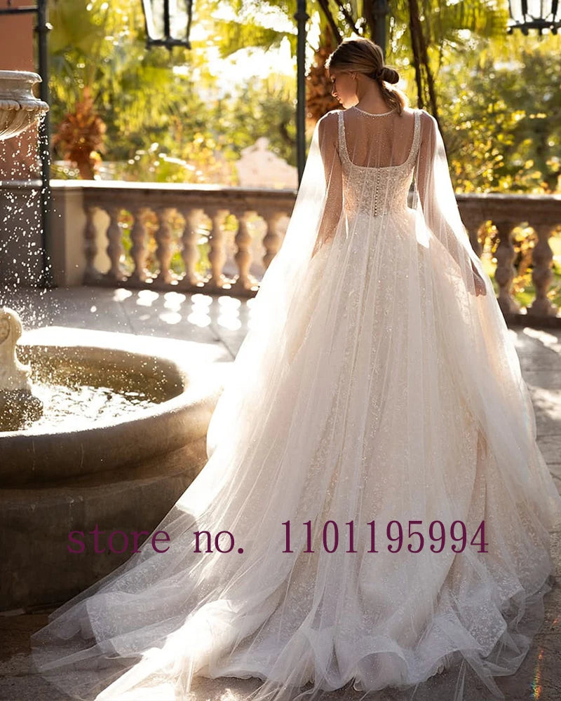 White Bridesmaid Dresses: Crystal Sequins Shiny 2 Pieces Wedding Dresses