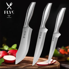 Stainless Steel Kitchen Knife 1-3 PCS Commercial Butcher Knife For Cutting Meat