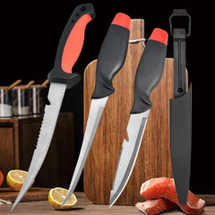 Multipurpose Sharp Boning Knife Butchering Cleaver Stainless Steel Fish Knife Fish