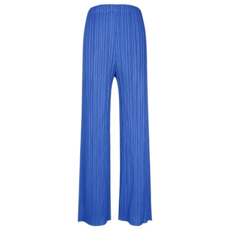 Spring Summer Autumn Women Casual Elegant Ladies Miyake Designer Casual