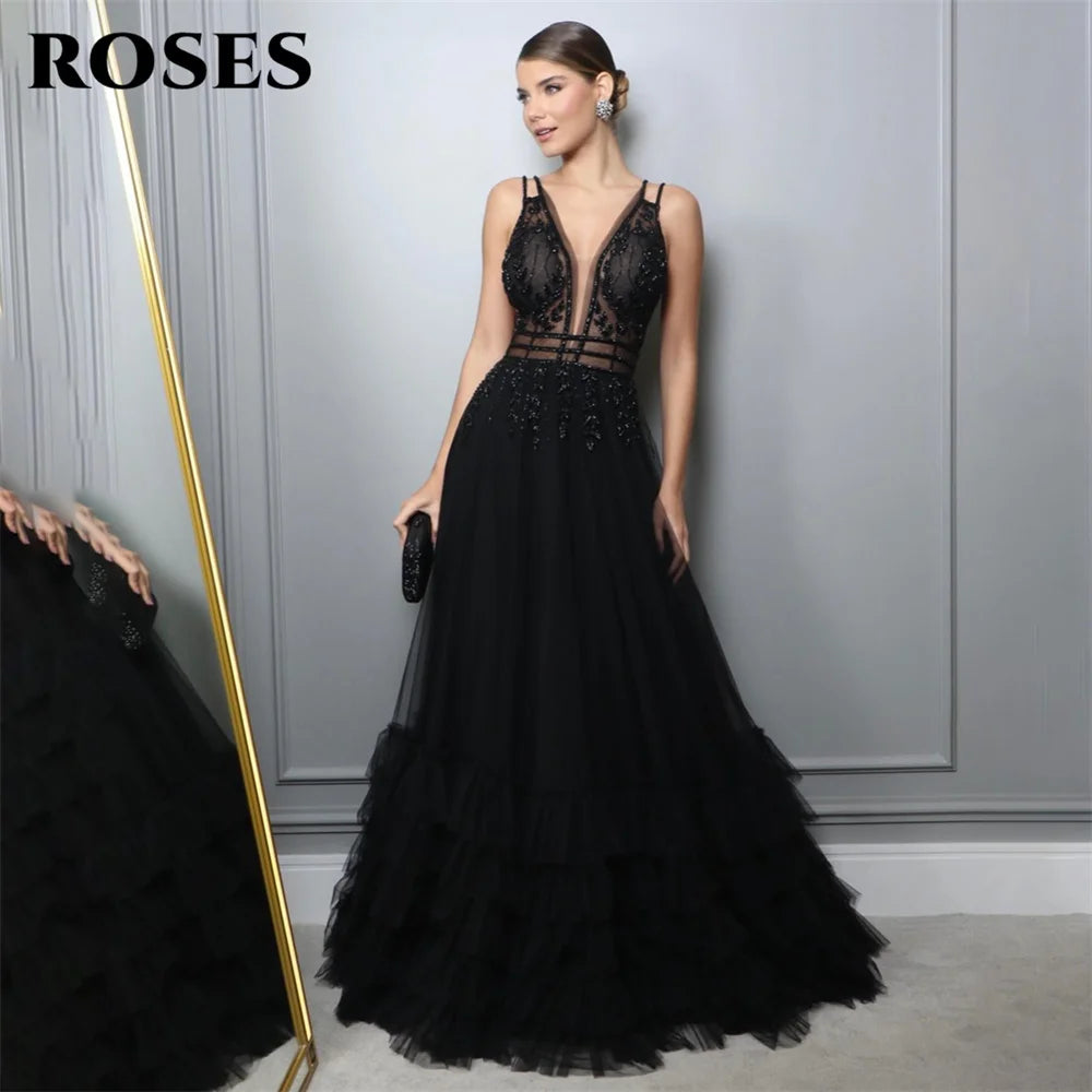 Homecoming Dresses: Evening Dresses Net Beading Sequin Charming Prom Dress