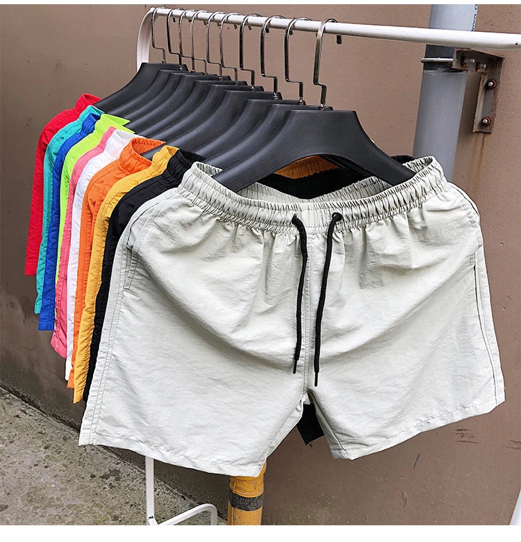 2026 Summer Men's Swimwear Swim Shorts Trunks Beach Board Shorts Swimming Pants Mens Running Sports Surffing Shorts Male M-5XL
