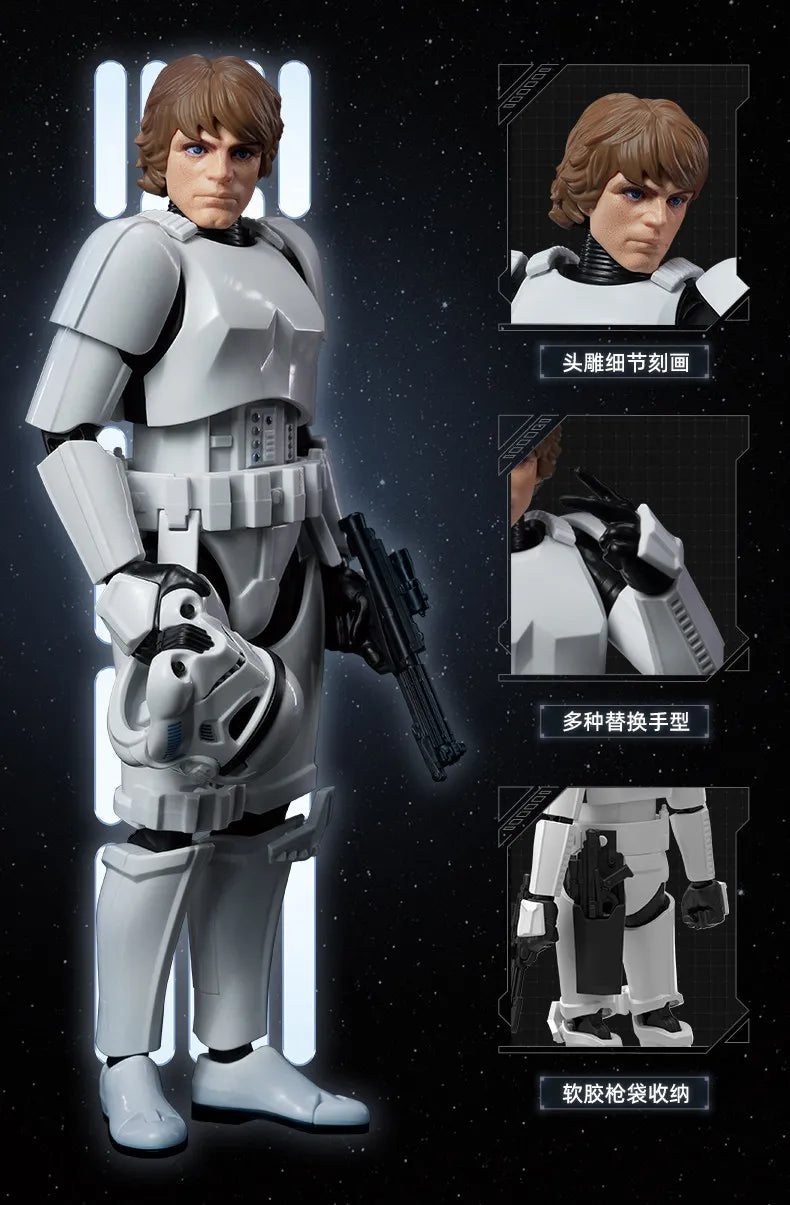 BLOKEES STAR WARS Darth Vader Luke Skywalker Imperial Stormtrooper‌ Beyond Version Action Figure Decoration Collect Toys Gift