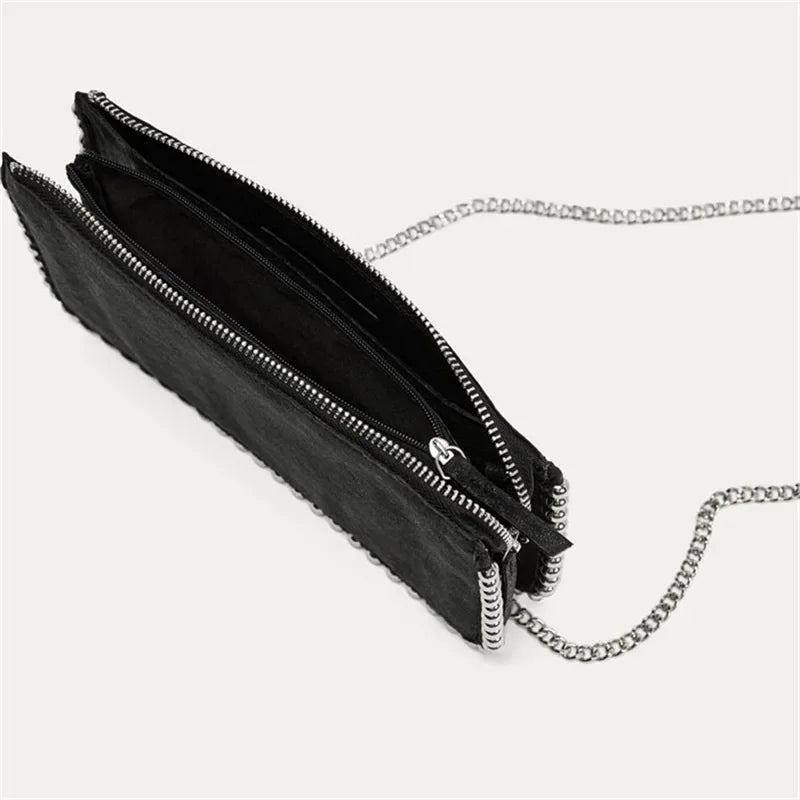 Fashion Chains Beading Women Crossbody Bags Designer Handbags Matte