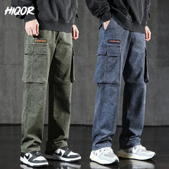 Man Cargo Pants Casual Baggy Pants Outdoor Trousers Men's Work Wear Pantalones