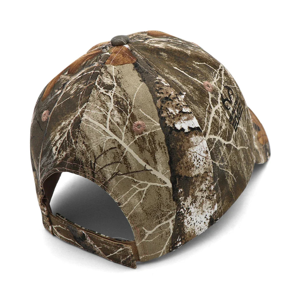 KOEP New Camo Baseball Cap Fishing Caps Men Outdoor Hunting Camouflage Jungle Hat 3D Deer Embroidery