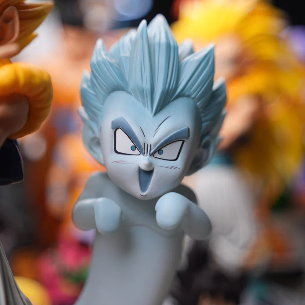 25cm/9.8in Anime Dragon Ball Z Figure Gotenks Figure Ghost Night Light PVC Action Figure Collection Model Toys Gifts