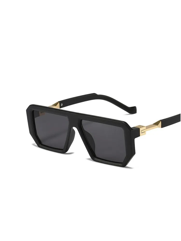 Sunglasses Women Vintage Sun Glasses UV Classic Geometry Rectangle Eyewear