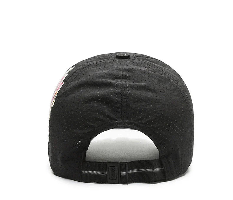 Summer Quick Dry Baseball Cap Men's and Women's Flower Sun Hats Printed Chinese Style Floral Sun Hats Outdoor Hats