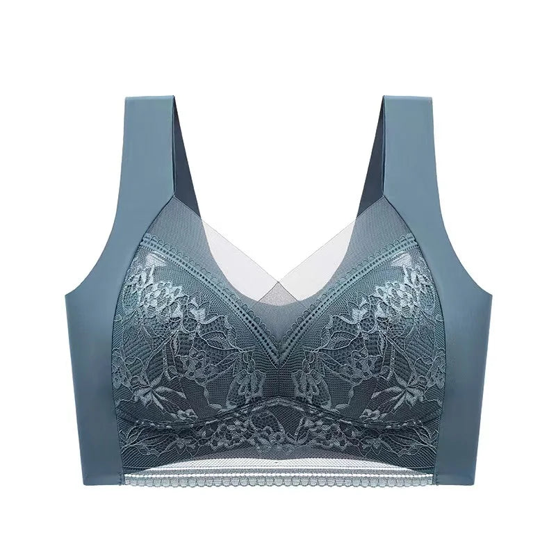Lace Ladies Underwear and Comfortable No Steel Rings