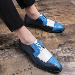 Golden Sapling Party Shoes for Men Retro Leather Men's Casual Business Shoe