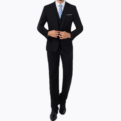 Blazer+Pants 2Pcs/set Men's Formal Blazer Jackets Coat Pants Tuxedos