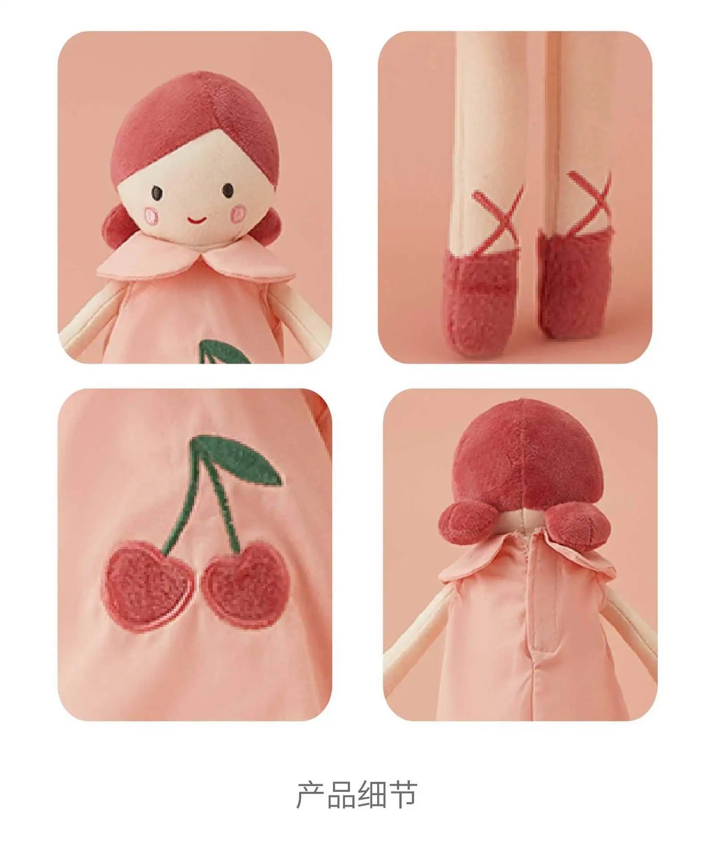35/38CM Pink Dress Girl Soft Plush Toy Crown Princess Stuffed Girl Doll Nortic Style Home Decor Doll Kids Birthday Gift juguetes