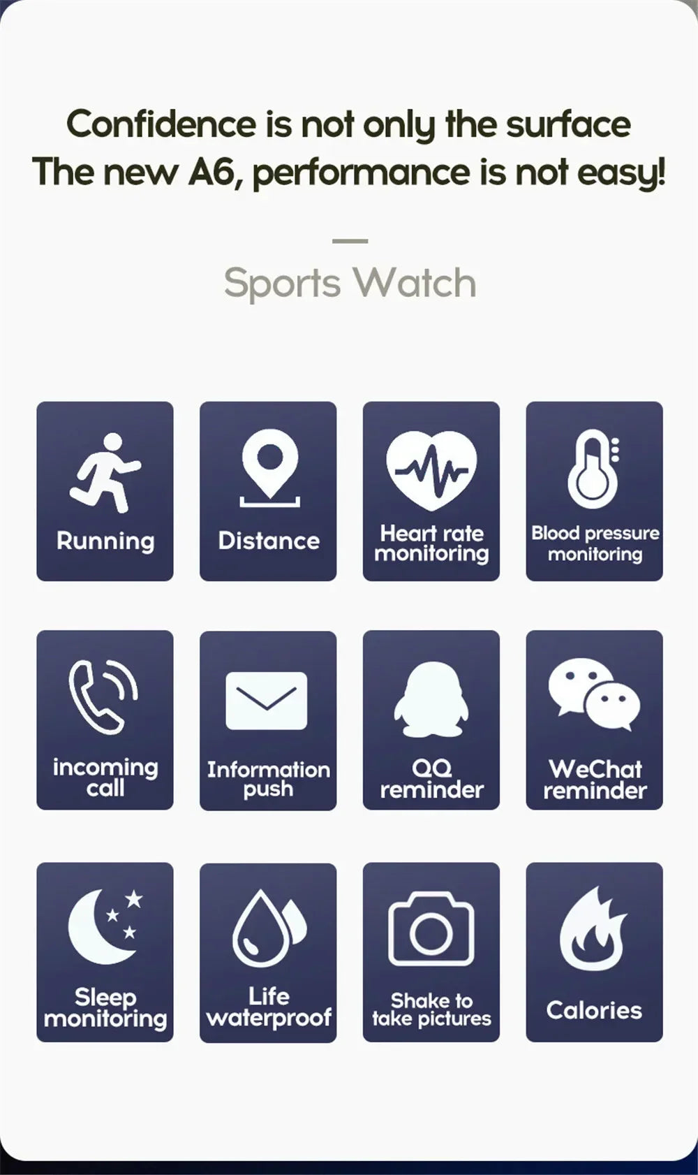 116plus Smart Watch Men Women Bluetooth Connected Phone Music Fitness Multifunctional Sports Bracelet Sleep Monitor Smartwatchs