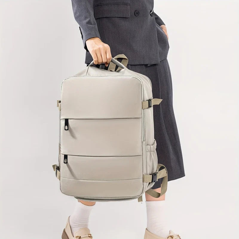 Sleek Multi-Color Multi-Pocket Backpack Adjustable-Strap Lightweight for Daily Commute Outdoor Casual Stylish Bag