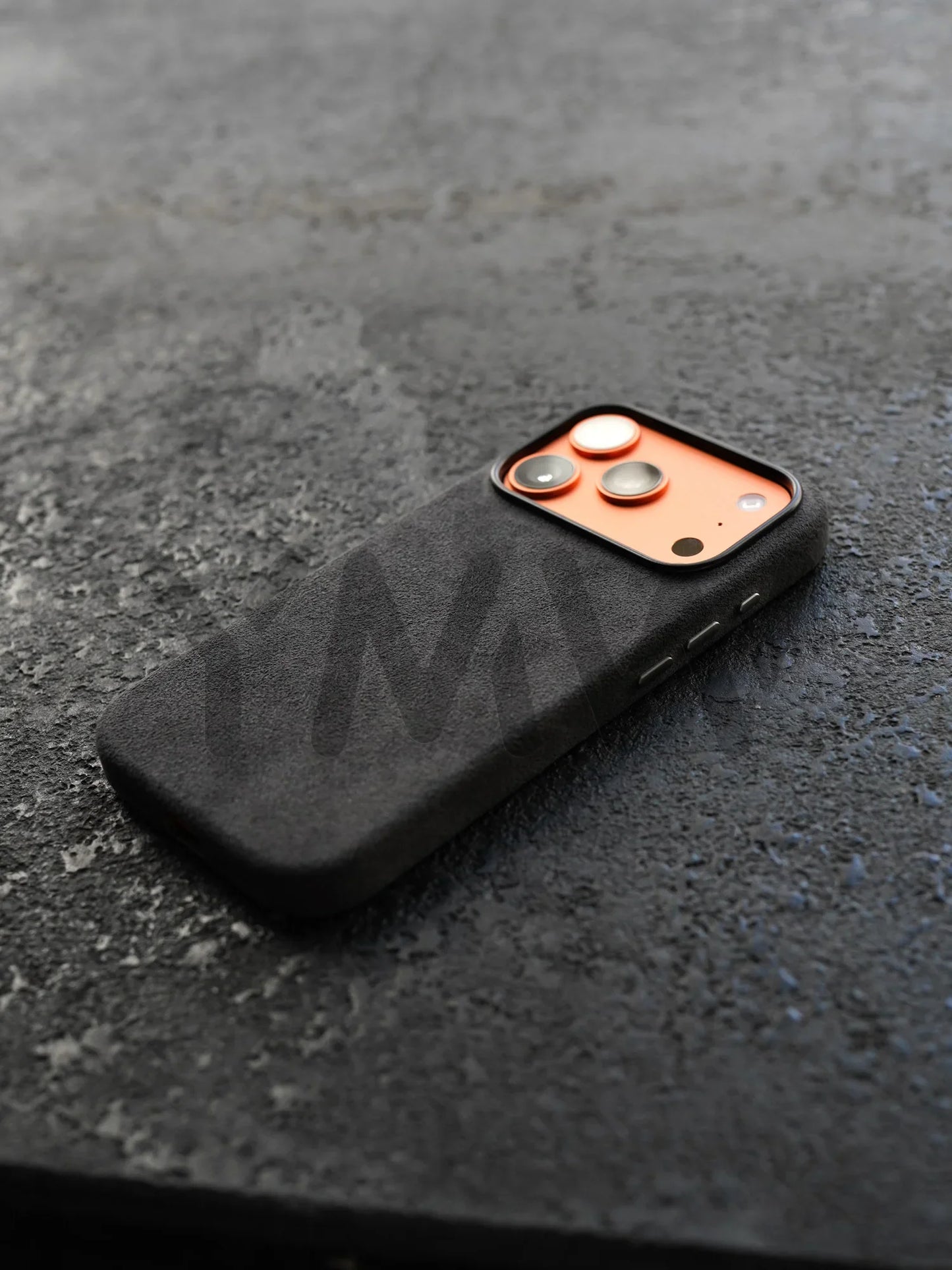 Case for iPhone 17 16 Pro Max Compatible Magsafe Business Supercar Interior Same Suede Leather Phone Cover