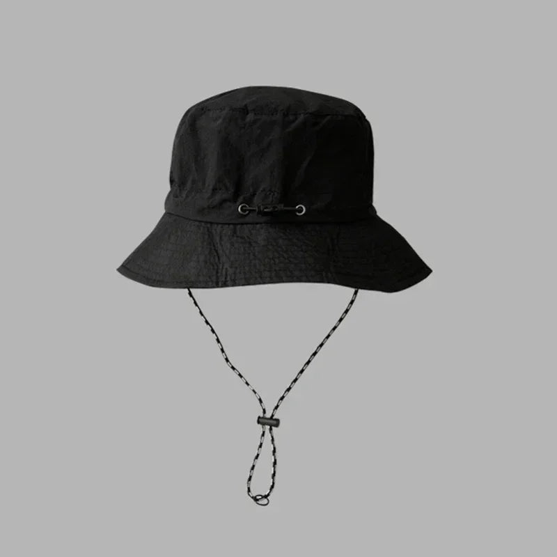 Quick Drying Fisherman Caps Women Men Summer Outdoor Beach Panama Hats Waterproof Camping Hiking Foldable Bob Bucket Sunhats