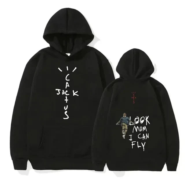 Rapper Cactus Jack Music Album Hoodie Men's Women's Fashion High Street