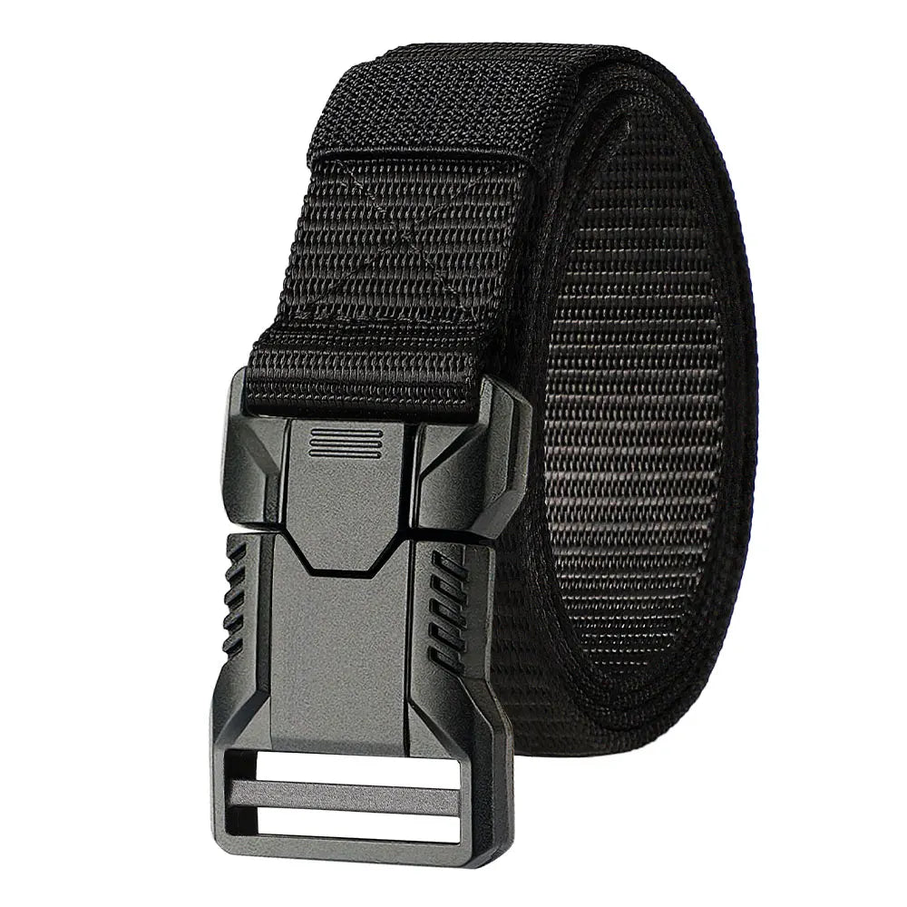 1Pcs Men's Tactical Sports Belt Adjustable Quick Release Buckle Multipurpose Outdoor Training Mountaineering Belt For Ideal Gift