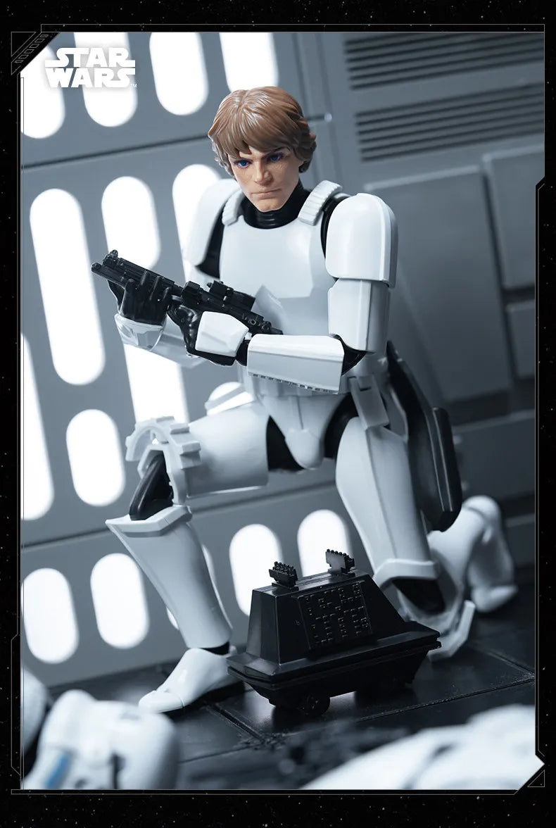 BLOKEES STAR WARS Darth Vader Luke Skywalker Imperial Stormtrooper‌ Beyond Version Action Figure Decoration Collect Toys Gift