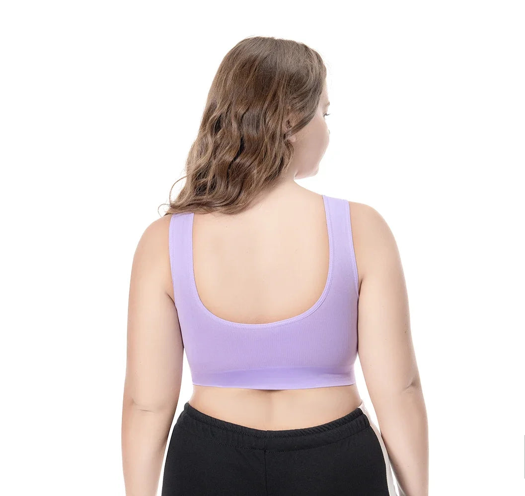 Women Sport Bra Fitness Yoga Running Vest Underwear Padded Crop Tops
