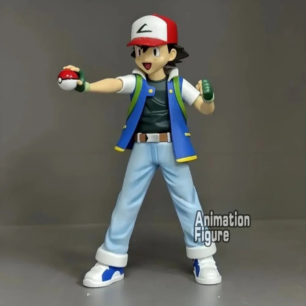 13-15cm Anime Pokemen Figure Ash Ketchum Brock Misty Action Figures Pvc Collection Model Toys for Children Gifts