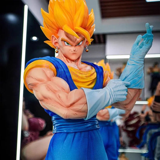New 50cm JT 2% Double King Beijite Wujita GK Anime Dragon Ball Hand-Made Model Sculpture Decoration Figure for Collectors Gift