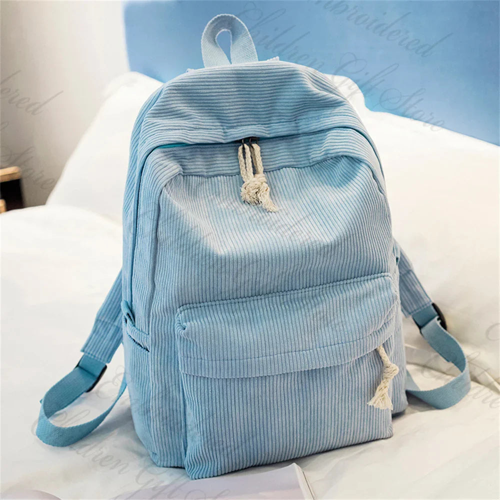 Personalized Children's Schoolbag Baby Stroller Bag Customized Kindergarten Snack Backpacks with Name Solid Color Backpacks