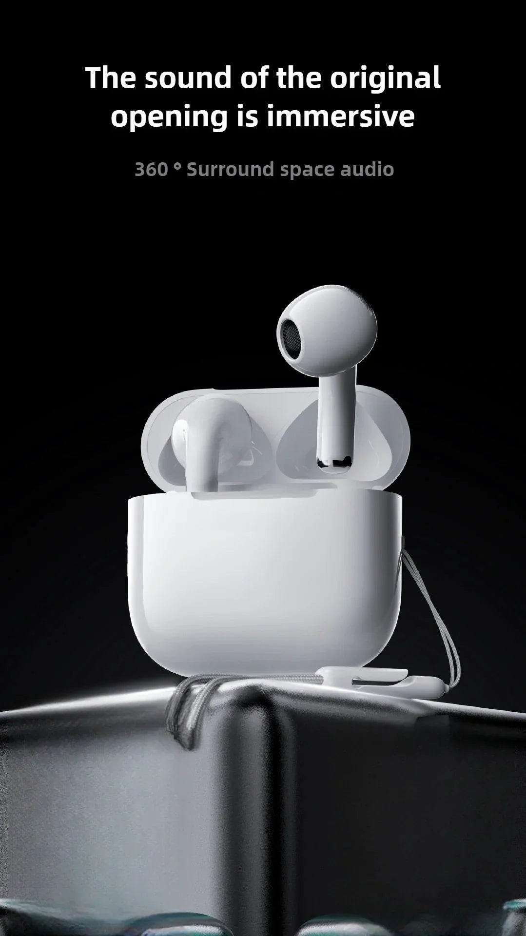 Airs Pro7 TWS Earbuds Bluetooth Wireless Headsets with Siri Pop-up