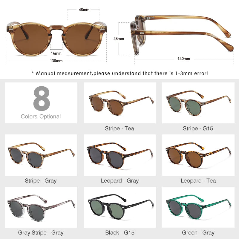 Sunglasses Women Men Tea Lens Outdoor Driving Shades Vintage Sun Glasses