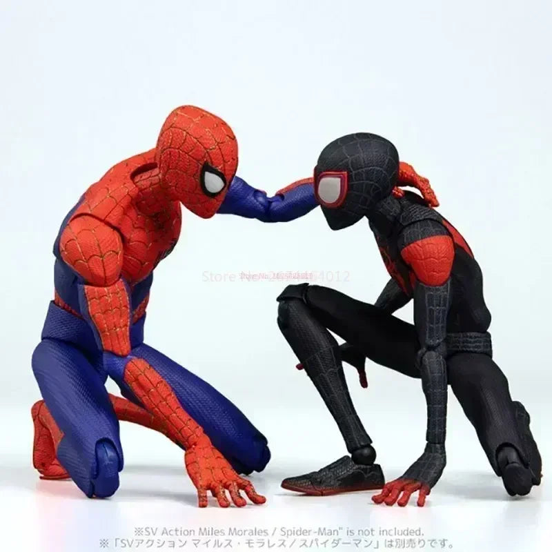 2024 Spiderman Gwen Peter Action Figure Anime Spider-verse Collection Sentinel Miles Morales Figures Christmas Toys Gifts
