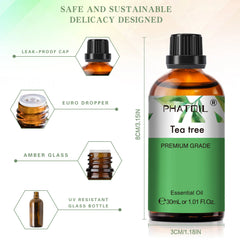 30ml Tea tree Essential Oil For Aromatherapy Candle Making Natural Plant Essential Oils For Humidifier Diffuser