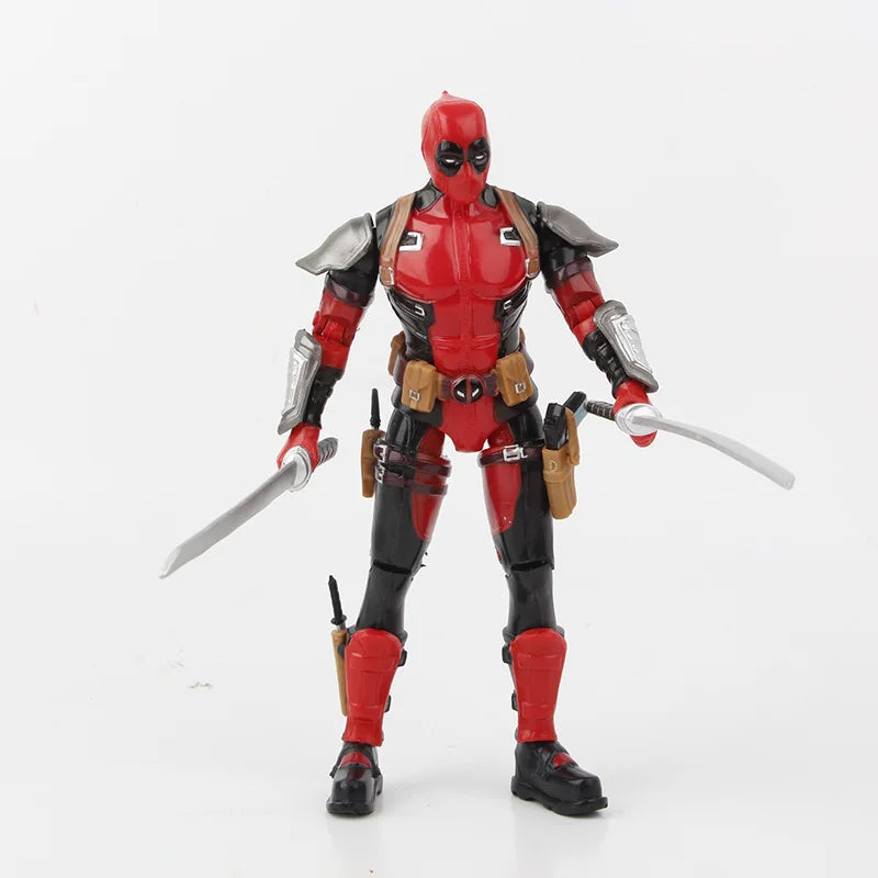 New Super War Deadpool & Wolverine Action Figure 1/10 X-Men Limited Guardians Of The Galaxy Lord Cartoon Toys For Kids Xmas Gift
