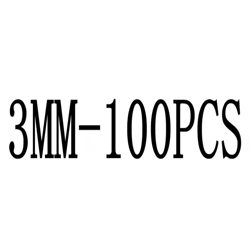 100pcs 14K Gold Filled Spacer Beads 2mm 3mm 4mm Round Loose Bead for Bracelets Necklace DIY Jewelry Making Accessories Wholesale