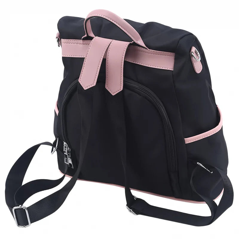 Casual Oxford Backpack Women Black Waterproof Nylon School Bags For Teenage Girls High Quality Fashion Travel Tote Packbag