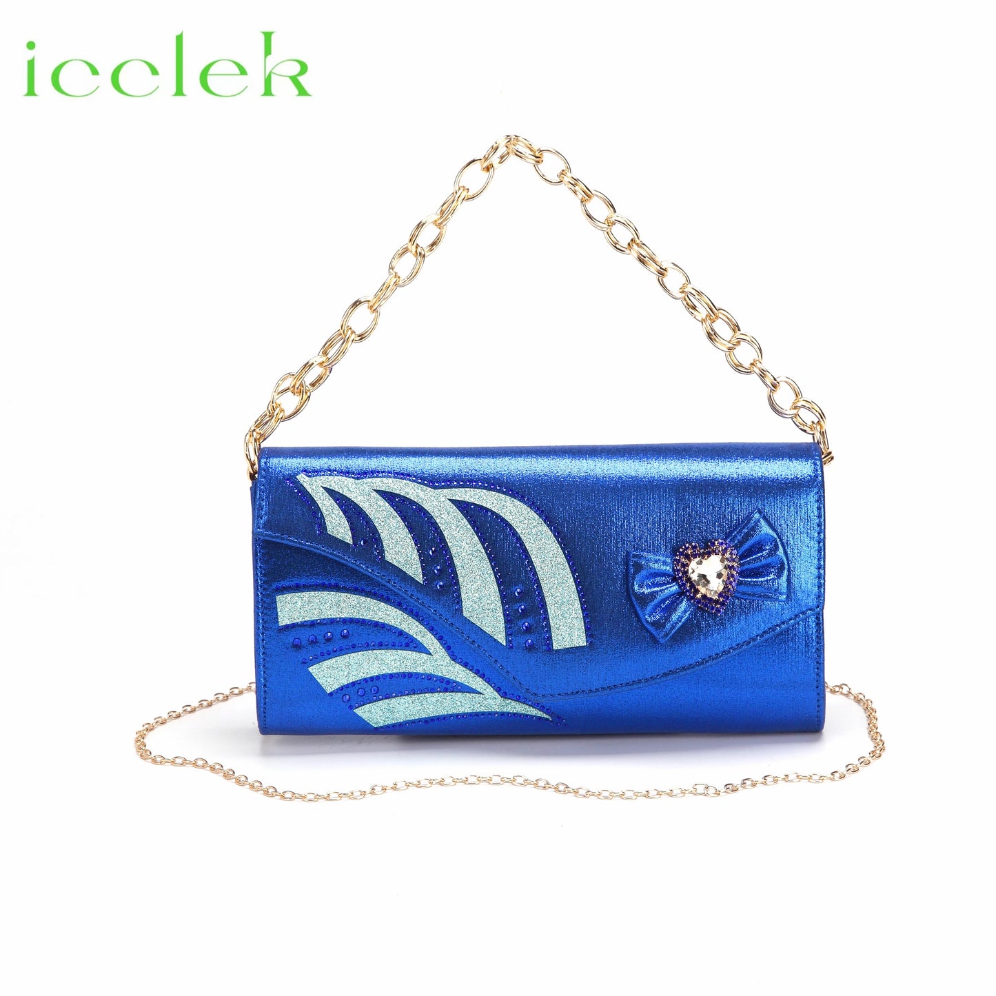 Matching Shoes and Bags: Royal Blue Elegant Low Heels Nigeria Popular Ladies Shoes