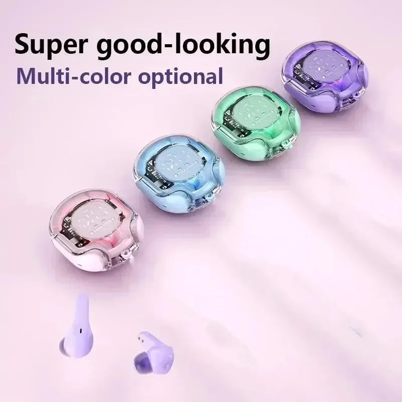 New Wireless Bluetooth Headset T8 TWS Eadphones Sport Gaming Headset Noise Reduction Earbuds Bass Touch Control for Phones
