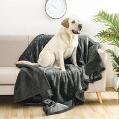 Waterproof Pet Blanket Liquid Pee Proof Dog Blanket for Sofa Bed Couch Cat