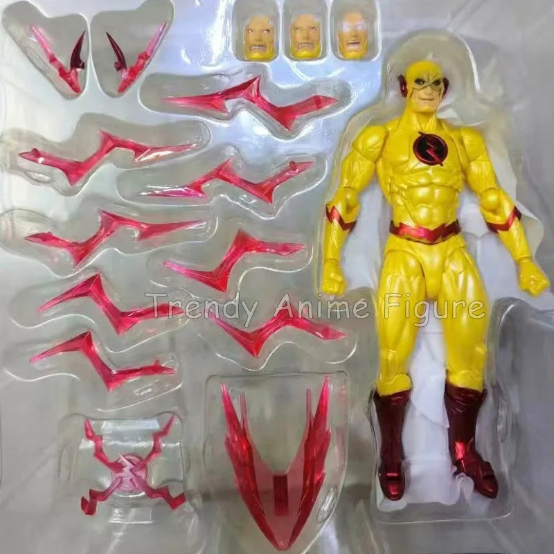 Revoltech Amazing Yamaguchi Flash Action Figure Movable 17cm Flashpoint Model Kaiyodo Flash Figures Toy Collection Holiday Gifts